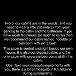 Lägenhet Sara's Cabins-hytter